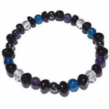 Adult Midnight Edesia Gemstones Cherry Baltic Amber Stretch Bracelet Love Amber X