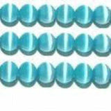 Adult Ocean Green Baltic Amber Amethyst Blue Cats Eyes Stretch Bracelet Love Amber X