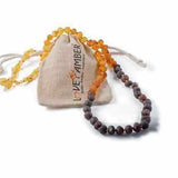 Adult Ombre Raw Rainbow Baltic Amber Necklace Love Amber X