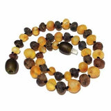 Adult Pippin Raw Green and Honey Baltic Amber Necklace Love Amber X