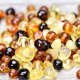Custom Order >> Child Anklet Bracelet Love Amber x Jewellery Commission Love Amber x Baltic Amber, Gemstone and Teething Jewellery.