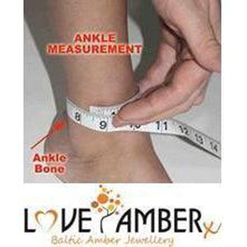Custom Order >> Child Anklet Bracelet Love Amber x Jewellery Commission Love Amber x Baltic Amber, Gemstone and Teething Jewellery.