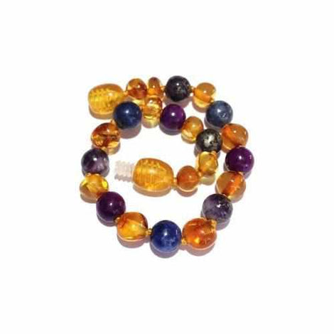 Be Awesome Gemstones Honey Baltic Amber Childs Anklet Bracelet Autism Anglia Awareness Love Amber X