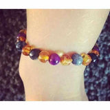 Be Awesome Gemstones Honey Baltic Amber Childs Anklet Bracelet Autism Anglia Awareness Love Amber X