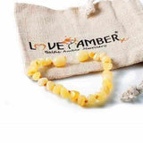 Child Ambrosia Polished Butterscotch Baltic Amber Anklet Bracelet Love Amber X