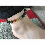 Child Chakra Rainbow After The Storm Mixed Cherry Baltic Amber Anklet Bracelet Love Amber X