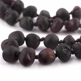 Child Cherryaid Raw Dark Cherry Baltic Amber Anklet Bracelet Love Amber X