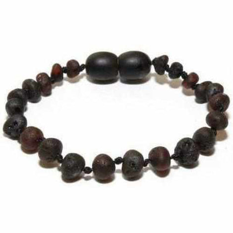 Child Cherryaid Raw Dark Cherry Baltic Amber Anklet Bracelet Love Amber X