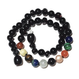 Child Cosmos Solar System Planet Gemstone Shungite Baltic Amber Necklace Love Amber X