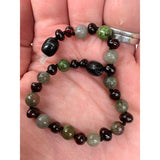 Child Helios Labradorite Bloodstone Polished Cherry Baltic Amber Anklet Bracelet Love Amber X