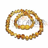 Child Honeypot Polished Honey Baltic Amber Necklace Love Amber X