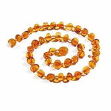 Child Honeypot Polished Honey Baltic Amber Necklace Love Amber X