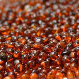 Child Olivia Amethyst Rose Quartz Labradorite Cognac Baltic Amber Anklet Bracelet Love Amber X