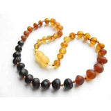 Child Ombre Raw Rainbow Baltic Amber Necklace Love Amber X