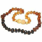 Child Ombre Raw Rainbow Baltic Amber Necklace Love Amber X