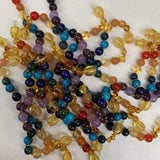 Child Phoebe Chakra Gemstones Polished Lemon Baltic Amber Anklet Love Amber X