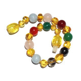 Essence Early Year Gemstone Child’s Anklet Love Amber X Ltd