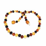 Child Shingle Raw Mixed Baltic Amber Necklace Love Amber X