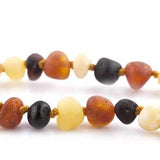 Child Shingle Raw Mixed Baltic Amber Necklace Love Amber X