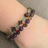 Child Sirona Green Baltic Amber Fluorite Necklace Love Amber X