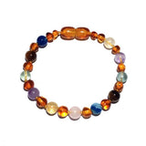 Child Solace Amber Gemstone Anxiety Stress Anklet Bracelet Love Amber X