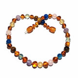Child Solace Amber Gemstone Anxiety Stress Necklace Love Amber X