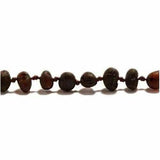 Childs Cherryaid Raw Unpolished Cherry Baltic Amber Bead Necklace Love Amber X