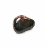 Genuine Bloodstone Tumblestone 1 Piece Love Amber X