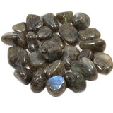 Labradorite Tumblestone Gemstone 1 Piece | Calm Anxiety and Stress Love Amber X