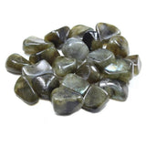 Labradorite Tumblestone Gemstone 1 Piece | Calm Anxiety and Stress Love Amber X