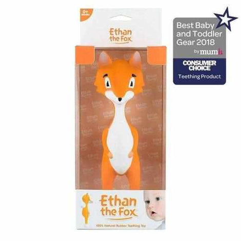 Ethan the Fox - Teething Toy Mooncow