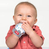 Nuby Baby Teething Mitt Glove Grey Nuby