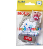 Nuby Baby Teething Mitt Glove Grey Nuby