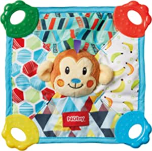Nuby Teethe Blanket Assorted Designs Nuby