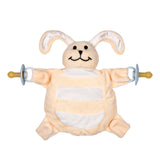 Bunny Rabbit Sleepytot Baby Comforter Toy Soother Holder Beige Cream Sleepytot