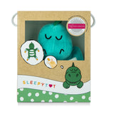 Sleepytot Baby Comforter Dummy Holder Green Dinosaur Sleepytot