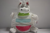 Sleepytot Baby Comforter Dummy Holder White Unicorn Sleepytot