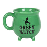 OOS Green Witch Cauldron Mug Something D