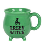 OOS Green Witch Cauldron Mug Something D