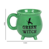 OOS Green Witch Cauldron Mug Something D