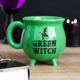 OOS Green Witch Cauldron Mug Something D