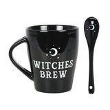 Witches Brew Mug and Spoon Set Something D