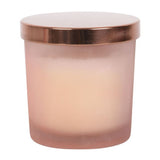 Gratitude Pink Wild Rose Crystal Chip Candle