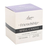 Lavender Infused Friendship Spell Candle - Gift Boxed