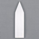 Selenite Flat Pointed Crystal Wand - Chakra Cleansing