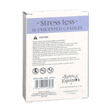 Pack of 12 Stress Less Spell Candles -  Peace of Mind