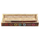 Chakra Wooden 10 Mixed Incense Box Set