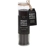 Opium 'Protection' Spell Black Tube Candle
