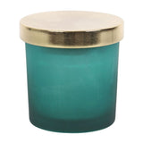 Heart Chakra Mint Green Aventurine Crystal Chip Candle