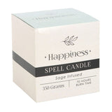 Sage Infused Happiness Spell Candle